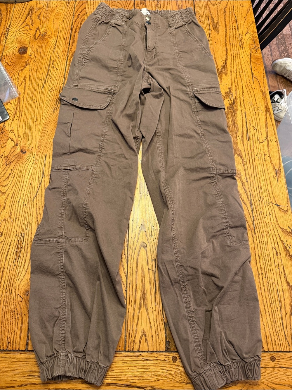 Garage woman’s Cargo Jogger Pants - Brown sz XS